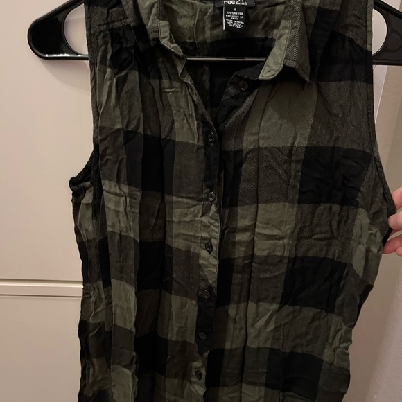 Flannel tunic size M - Picture 2 of 6